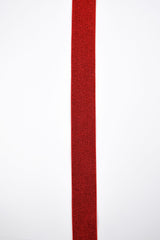 Elastic Lurex Strap Band 40 mm - G.k Fashion Fabrics Red / 2 yards Pack
