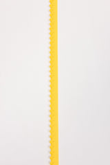 Elastic Picot Pom Pom Strap - 10mm (13/32") - 5 Yards Pack - G.k Fashion Fabrics Yellow / 5 Yards Pack Elastic Cord
