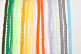 Elastic Picot Pom Pom Strap - 10mm (13/32") - 5 Yards Pack - G.k Fashion Fabrics Elastic Cord