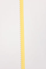 Elastic Picot Pom Pom Strap - 10mm (13/32") - 5 Yards Pack - G.k Fashion Fabrics Canary / 5 Yards Pack Elastic Cord