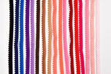 Elastic Picot Pom Pom Strap - 10mm (13/32") - 5 Yards Pack - G.k Fashion Fabrics Elastic Cord