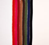 Elastic Picot Pom Pom Strap - 10mm (13/32") - 5 Yards Pack - G.k Fashion Fabrics Elastic Cord