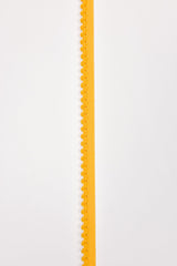 Elastic Picot Pom Pom Strap - 10mm (13/32") - 5 Yards Pack - G.k Fashion Fabrics Ochre / 5 Yards Pack Elastic Cord
