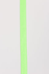 Elastic Strap (sangle élastique) / 5 Yards Pack, Bra Elastic Strap 10mm - G.k Fashion Fabrics 5 Yards Pack / Neon Green Elastic Cord