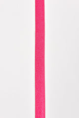 Elastic Strap (sangle élastique) / 5 Yards Pack, Bra Elastic Strap 10mm - G.k Fashion Fabrics 5 Yards Pack / Fuchsia Elastic Cord
