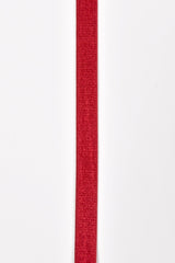 Elastic Strap (sangle élastique) / 5 Yards Pack, Bra Elastic Strap 10mm - G.k Fashion Fabrics 5 Yards Pack / Wine Elastic Cord