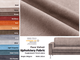 Embossed Faux Velvet Upholstery Fabric GK-6577/22 - G.k Fashion Fabrics