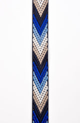 Ethnic Missoni Jacquard Webbing 25mm - G.k Fashion Fabrics Color 2 / 5 Yards Pack