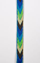 Ethnic Missoni Jacquard Webbing 25mm - G.k Fashion Fabrics Color 3 / 5 Yards Pack