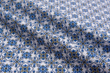 Ethnic Tile Print - Washed 100% Cotton Poplin - 8102 - G.k Fashion Fabrics cotton poplin