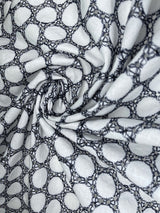 Eyelet cotton embroidered fabric - G.k Fashion Fabrics