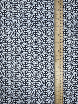 Eyelet cotton embroidered fabric - G.k Fashion Fabrics
