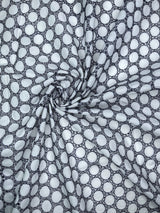 Eyelet cotton embroidered fabric - G.k Fashion Fabrics