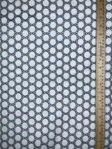 Eyelet cotton embroidered fabric - G.k Fashion Fabrics