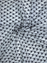 Eyelet cotton embroidered fabric - G.k Fashion Fabrics