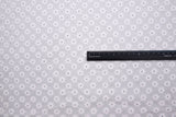 Eyelet Embroidery Natural and White Fabric - S1004 - G.k Fashion Fabrics
