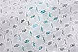Eyelet Embroidery Natural and White Fabric - S1004 - G.k Fashion Fabrics