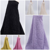 Flower Design 100% Cotton Gauze Lace Fabric - G.k Fashion Fabrics Lace fabric