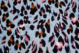 Four way Stretch Chiffon Big Colorful Rocks Printed - G.k Fashion Fabrics chiffon