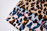 Four way Stretch Chiffon Big Colorful Rocks Printed - G.k Fashion Fabrics chiffon