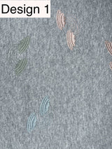 French Terry with Embroidery - G.k Fashion Fabrics