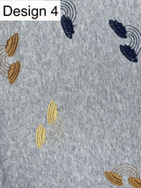 French Terry with Embroidery - G.k Fashion Fabrics