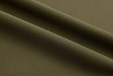 Gabardine Twill Suiting Four-way Stretch Fabric - G.k Fashion Fabrics Olive - 25 / Price per Half Yard Suiting Fabric