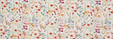 Garden Blossom Viscose Spandex Jersey Fabric - 6454 - G.k Fashion Fabrics 151 - Ecru / Price per Half Yard viscose