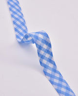 Gingham Checks Ribbon Bias Tape - G.k Fashion Fabrics