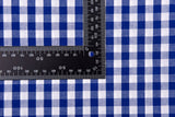 Gingham Checks Washed Cotton Fabric - GK 6599 - G.k Fashion Fabrics fabric
