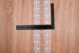 Thin Lace Fabric Ribbon Trim GK- 6 ( 2 Yards Pack) - G.k Fashion Fabrics