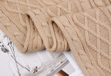 Heavy Crochet Chunky Cable Sweater Knits - 19355 - G.k Fashion Fabrics