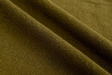 Heavy linen washed fabric - G.k Fashion Fabrics Khaki / Price per Half Yard fabric