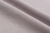 Heavy linen washed fabric - G.k Fashion Fabrics Silver / Price per Half Yard fabric