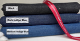 9oz Heavy Washed Denim with Spandex Fabric - G.k Fashion Fabrics denim