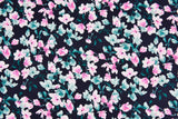 Cotton Stretch Print Fabric - G.k Fashion Fabrics satin