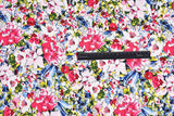 Cotton Stretch Print Fabric - G.k Fashion Fabrics satin