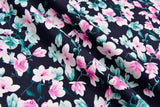Cotton Stretch Print Fabric - G.k Fashion Fabrics satin