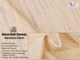Horse Hair Canvas Interfacing Fabric - G.k Fashion Fabrics Suiting Fabric