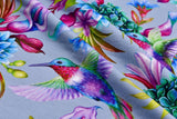 Hummingbird Viscose Spandex Jersey Fabric - 5098 - G.k Fashion Fabrics