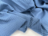 Natural Cotton Waffle Fabric - 9385 - G.k Fashion Fabrics