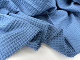 Natural Cotton Waffle Fabric - 9385 - G.k Fashion Fabrics