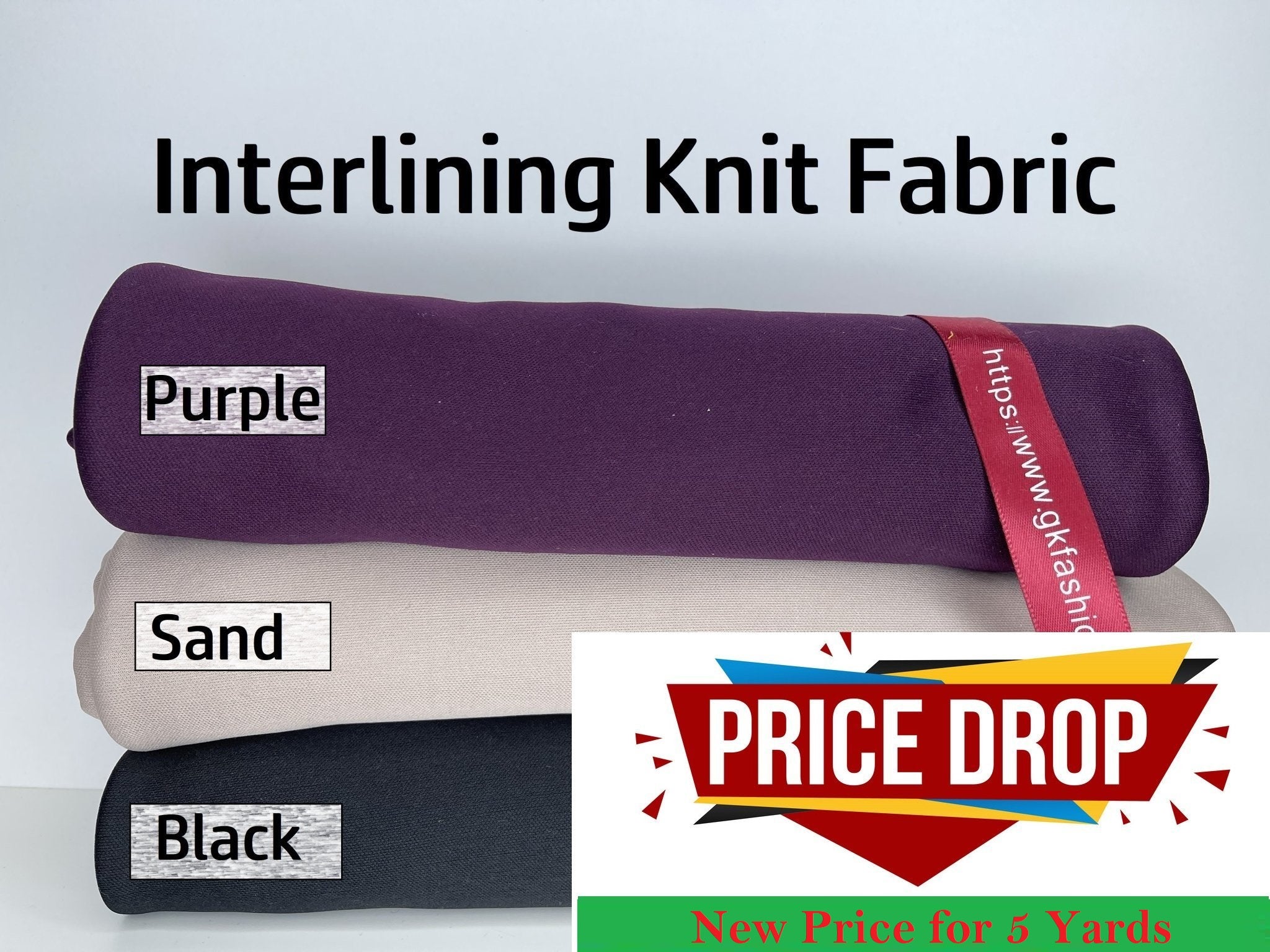 Interlining Knit Fabric – G.k Fashion Fabrics