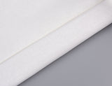 Iron on Fusible Off-White Cotton Interfacing fabric - G.k Fashion Fabrics Suiting Fabric