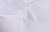 Iron on Fusible Single side White Cotton Interfacing fabric. Hard Finishing - G.k Fashion Fabrics Suiting Fabric