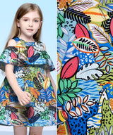 Jungle Book - Washed 100% Cotton Poplin - 8104 - G.k Fashion Fabrics cotton poplin