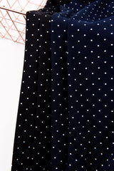 Knit cotton blended Single Jersey Irregular Dots Printed Fabric - G.k Fashion Fabrics