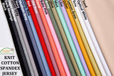 Knit Cotton Spandex Jersey Fabric - S1044 - G.k Fashion Fabrics jersey