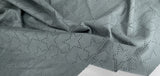 Laser cut Deep Grey Color Suede Fabric - G.k Fashion Fabrics