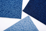 Leopard Cotton Stretch Washed Denim - G.k Fashion Fabrics denim